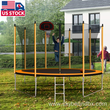 Trampoline 12ft 10ft for Kids Teens